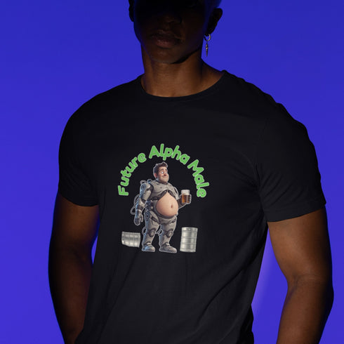 Future Alpha Male T-Shirt - Bold & Motivational Men's Tee