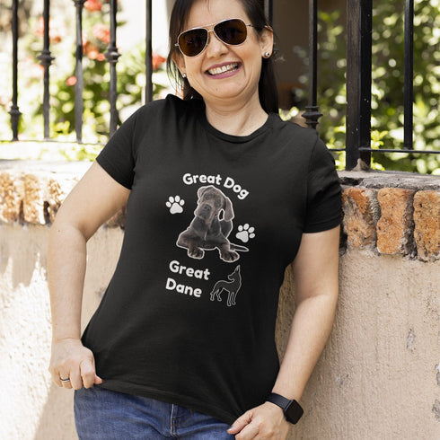 Great Dog Great Dane T-Shirt – Perfect for Dog Lovers