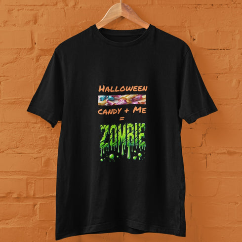 Halloween Candy + Me = Zombie