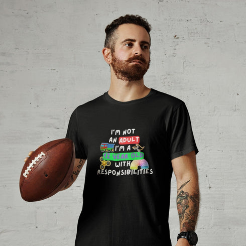 I'm Not An Adult – Funny 12-Year-Old with Responsibilities T-Shirt