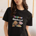 Ice Cream Bloodhound Graphic Tee - Quirky Animal Lover T-Shirt