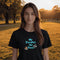 Black My Therapist Has 4 Paws t-shirt – funny dog mom mental health tee, perfect gift for anxiety relief and rescue dog parents