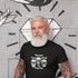 Black Never Too Old To Party T-Shirt – funny birthday tee for men and women who still know how to celebrate