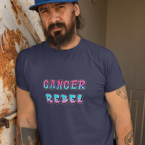 Cancer Rebel T-Shirt – Bold Empowerment Tee for Fighters & Survivors