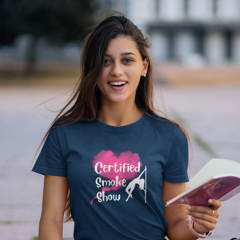 Certified Smoke Show T-Shirt - Bold & Trendy Graphic Tee for Everyone