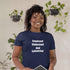 Employed Underpaid & Exhausted T-Shirt – Funny Work Burnout Shirt