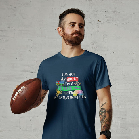 I'm Not An Adult – Funny 12-Year-Old with Responsibilities T-Shirt