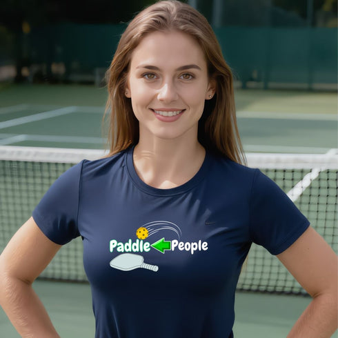 Funny Pickleball T-Shirt Paddle > People Gift
