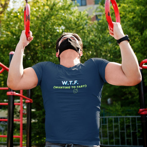 W.T.F. T-Shirt – Wanting To Fart Funny Acronym Tee