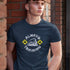 Navy Always Training T-Shirt – premium gym training tee with motivational design for workout enthusiasts