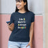 Navy I Go 2 Work 2 Escape The Kids t-shirt – relatable parent humour tee, perfect gift for exhausted mums, dads and carers