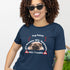 Navy Pug Points graphic tee – humorous pug breed shirt for dog mums and dads, perfect birthday gift for pug enthusiasts
