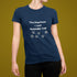 Navy unisex tee featuring a humorous dog paw print slogan — a great gift idea for dog mums, dog dads, and anyone who's ever owned a muddy pup