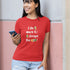 Red I Go 2 Work 2 Escape The Kids t-shirt – bold funny parent gift tee for mums and dads who live for the school run escape