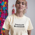 Soft cream Chocolate Bloodhound t-shirt – quirky dog lover gift tee, ideal for Bloodhound owners and pet parent humour fans