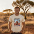 Soft cream Don't Upset the Aussie kangaroo graphic t-shirt — fun Australia wildlife gift idea