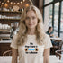 Soft cream t-shirt with My Dog's Name Is Mocha For A Reason print