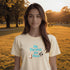 Soft cream My Therapist Has 4 Paws t-shirt – cute dog mom mental health gift tee, soft breathable fabric for pet therapy enthusiasts