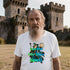 White funny witchy shirt with the Too Old For This Spell design, perfect for everyday magical humour and Halloween wear.