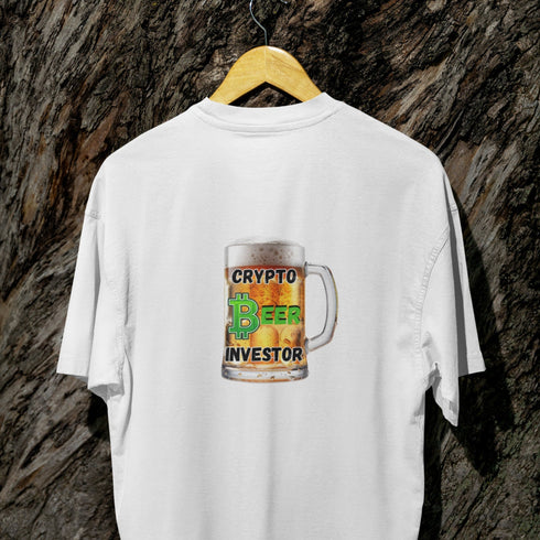 Crypto Beer Investor T-Shirt - HODL Your Beer in Style!