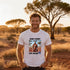 White Don't Upset the Aussie kangaroo slogan tee — funny Australian pride shirt for men and women