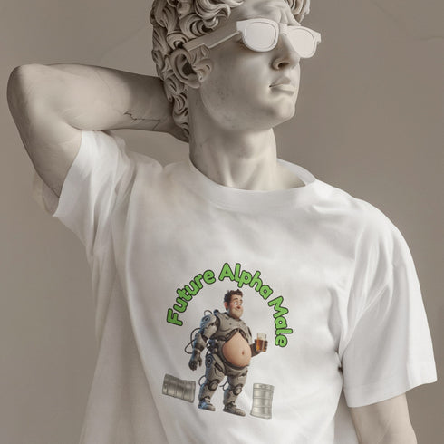 Future Alpha Male T-Shirt - Bold & Motivational Men's Tee