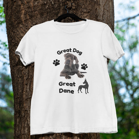 Great Dog Great Dane T-Shirt – Perfect for Dog Lovers