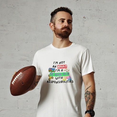I'm Not An Adult – Funny 12-Year-Old with Responsibilities T-Shirt