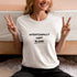 Intentionally Left Blank T-Shirt - Funny Minimalist Statement Tee
