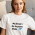My Brain’s On Airplane Mode T-Shirt – Perfect for Introverts, Travelers & Overthinkers