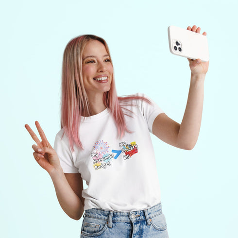 My Fireworks Budget Is Bigger Than My Grocery Bill – Funny 4th of July Shirt