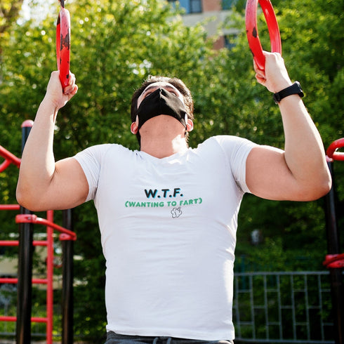 W.T.F. T-Shirt – Wanting To Fart Funny Acronym Tee