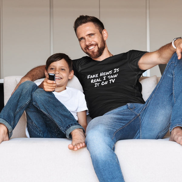 Fake News Is Real I Saw It On TV