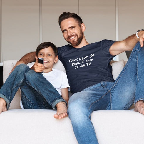 Fake News Is Real I Saw It On TV